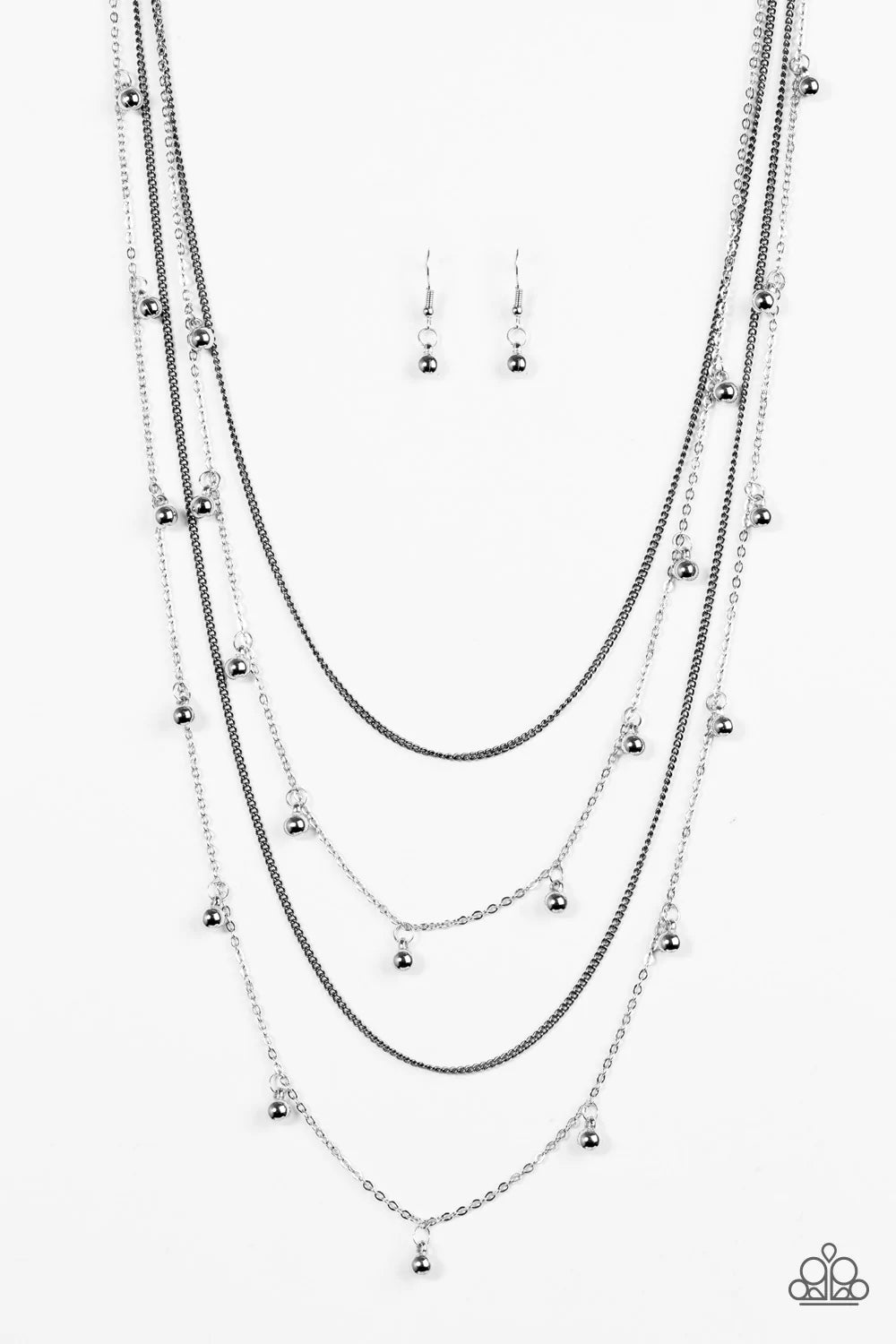 Paparazzi Necklace ~ Come Out and SLAY - Silver