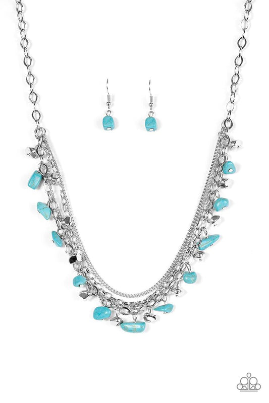 Collar Paparazzi ~ Canyon Escape - Azul