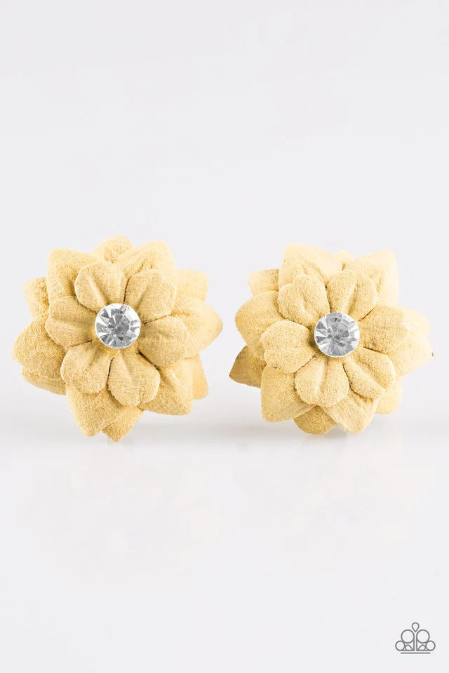 Paparazzi Hair Accessories ~ Dreaming About Daisies - Yellow