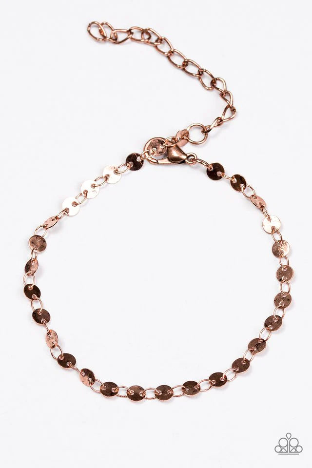 Paparazzi Bracelet ~ Shine On Me - Copper