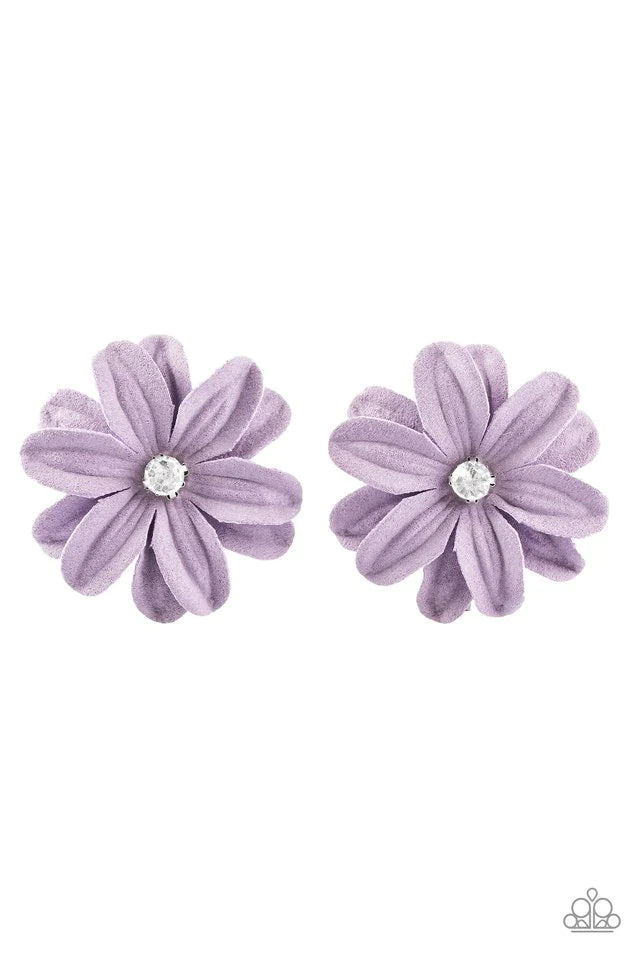 Paparazzi Hair Accessories ~ Glowing Groves - Purple