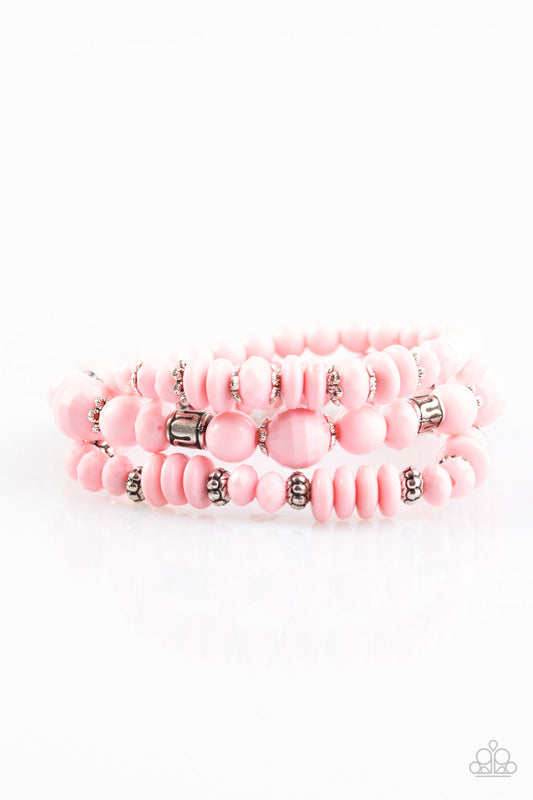 Paparazzi Bracelet ~ Disco Diva - Pink