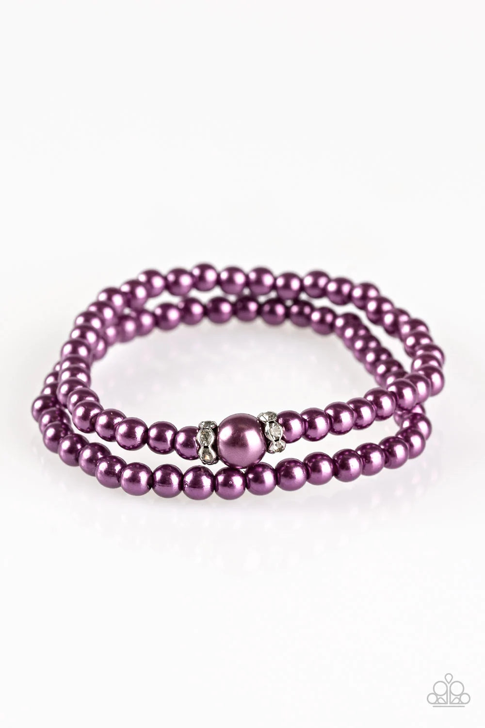 Paparazzi Bracelet ~ Cambridge Chic - Purple