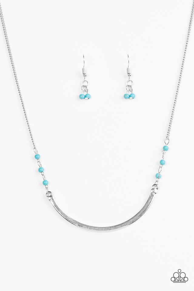 Paparazzi Necklace ~ Canyon Horizon - Blue