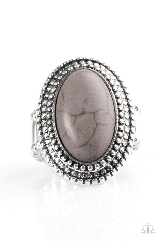 Anillo Paparazzi ~ Estilo Country Girl - Plata