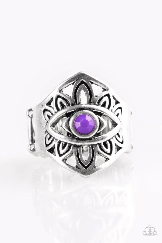 Paparazzi Ring ~ Thats What EYE Want! - Purple