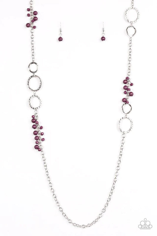 Paparazzi Necklace ~ Wanderlust Way - Purple