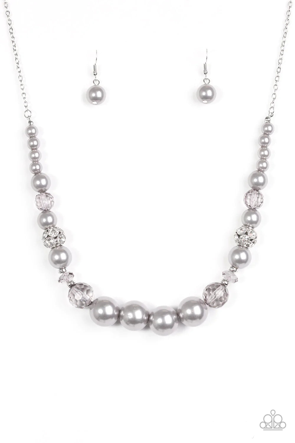 Paparazzi Necklace ~ The Wedding Party - Silver