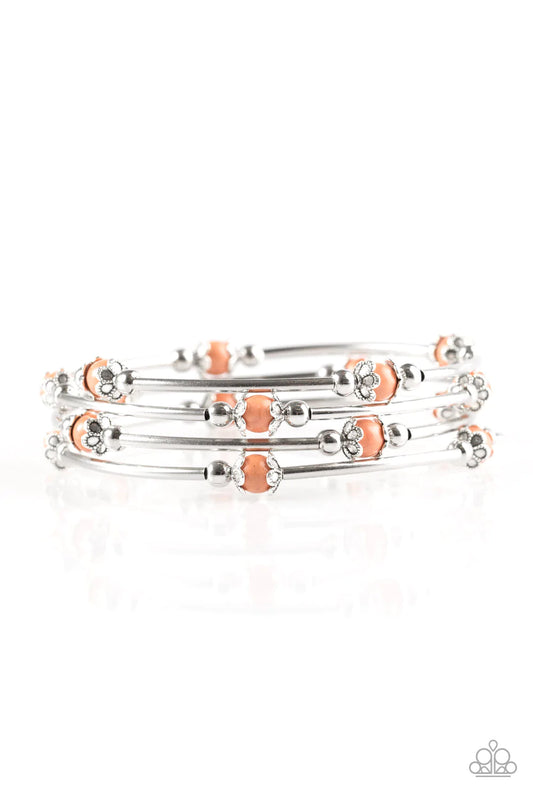 Paparazzi Bracelet ~ Trade Route - Orange