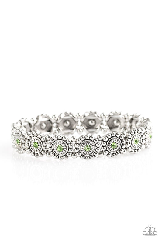 Pulsera Paparazzi ~ Mina MARIGOLD - Verde