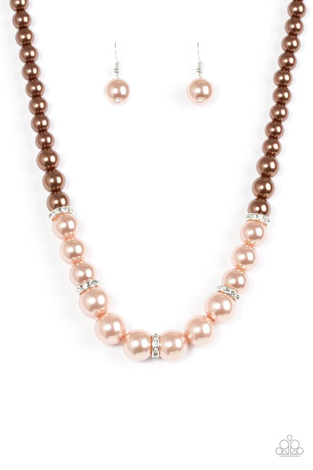 Paparazzi Necklace ~ You Had Me At Pearls - Multi