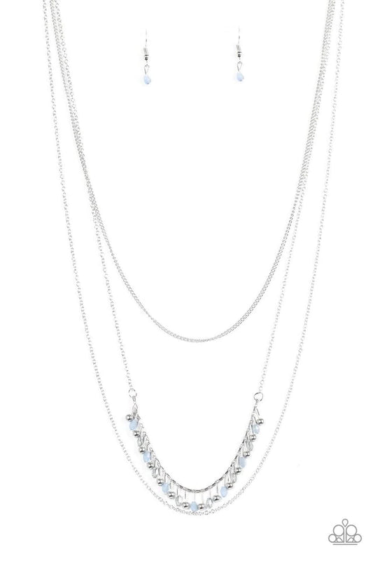 Paparazzi Necklace ~ Simply Serene - Blue