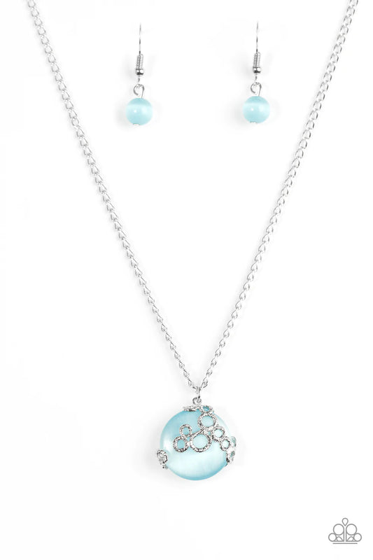 Collar Paparazzi ~ Bubbles Over - Azul