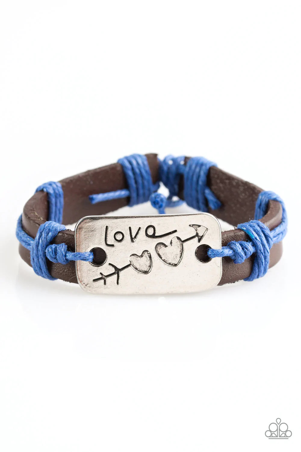 Pulsera Paparazzi ~ Amor temerario - Azul