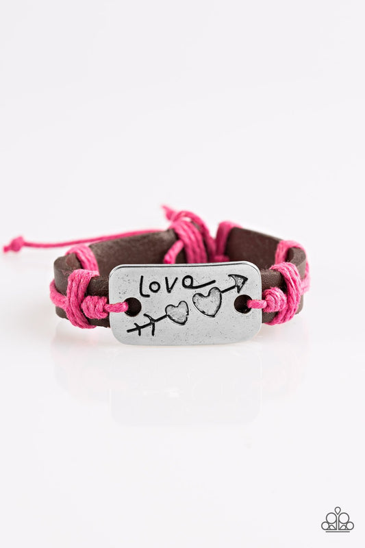 Paparazzi Bracelet ~ Reckless Love - Pink