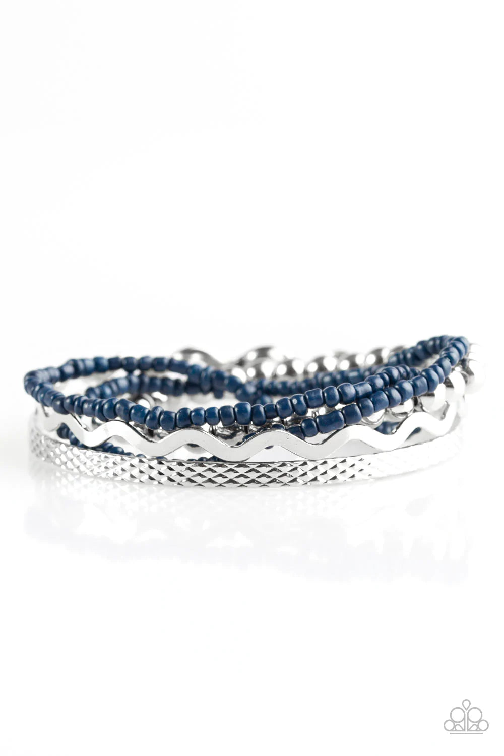 Pulsera Paparazzi ~ Estilo Amazon - Azul