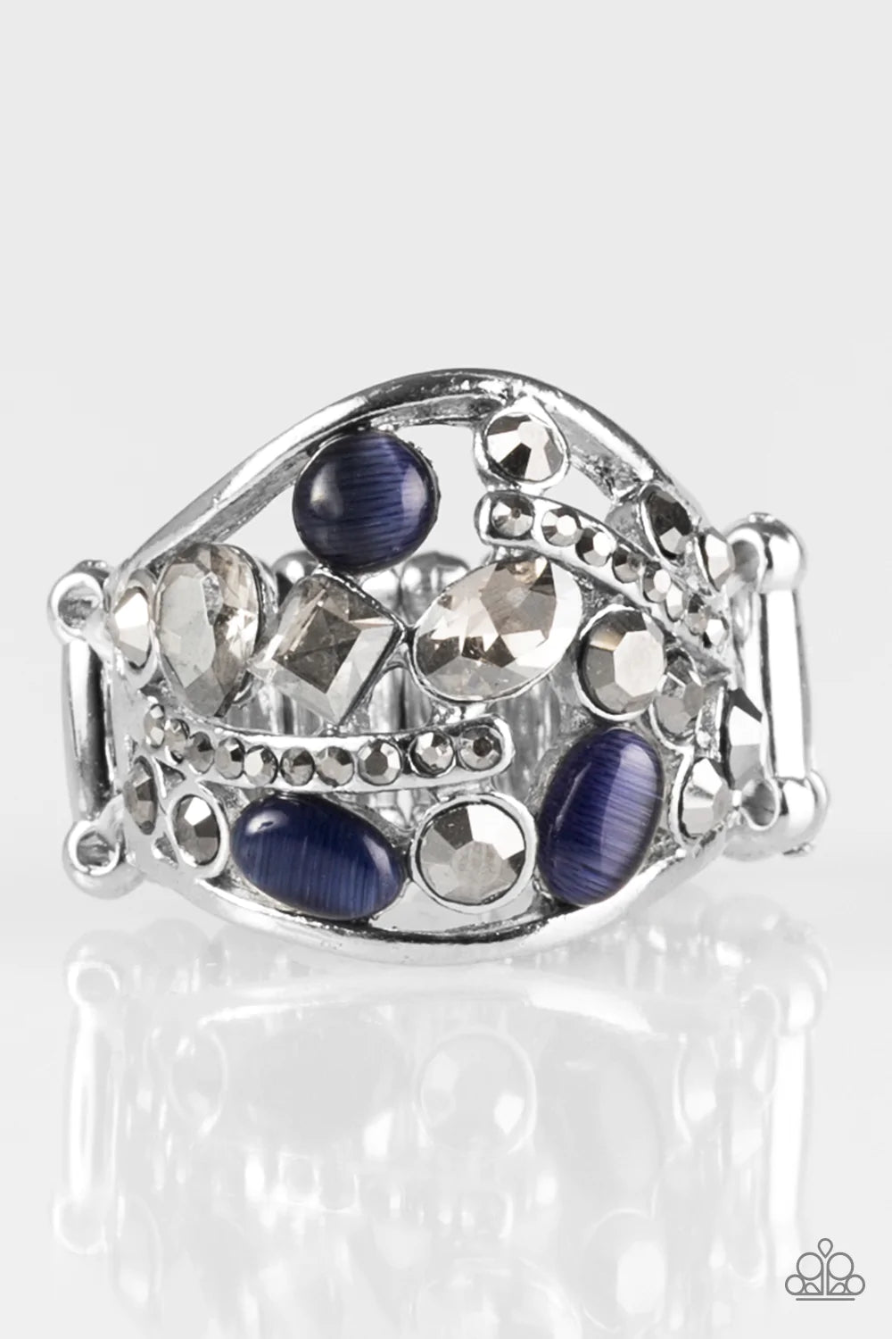 Paparazzi Ring ~ Let There Be STARLIGHT - Blue