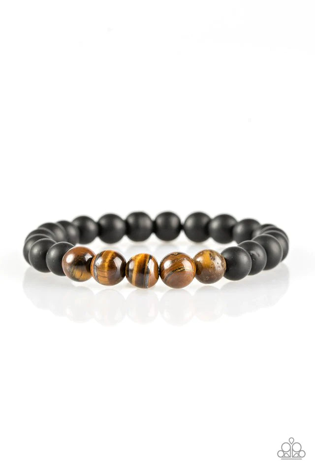 Paparazzi Bracelet ~ Amity - Brown