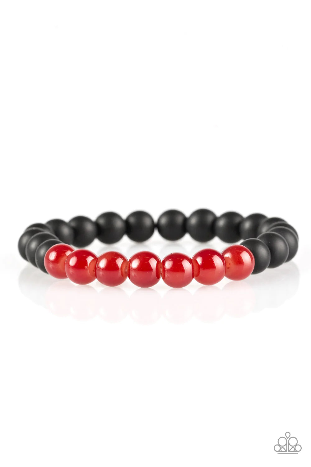 Paparazzi Bracelet ~ Enlightened  - Red