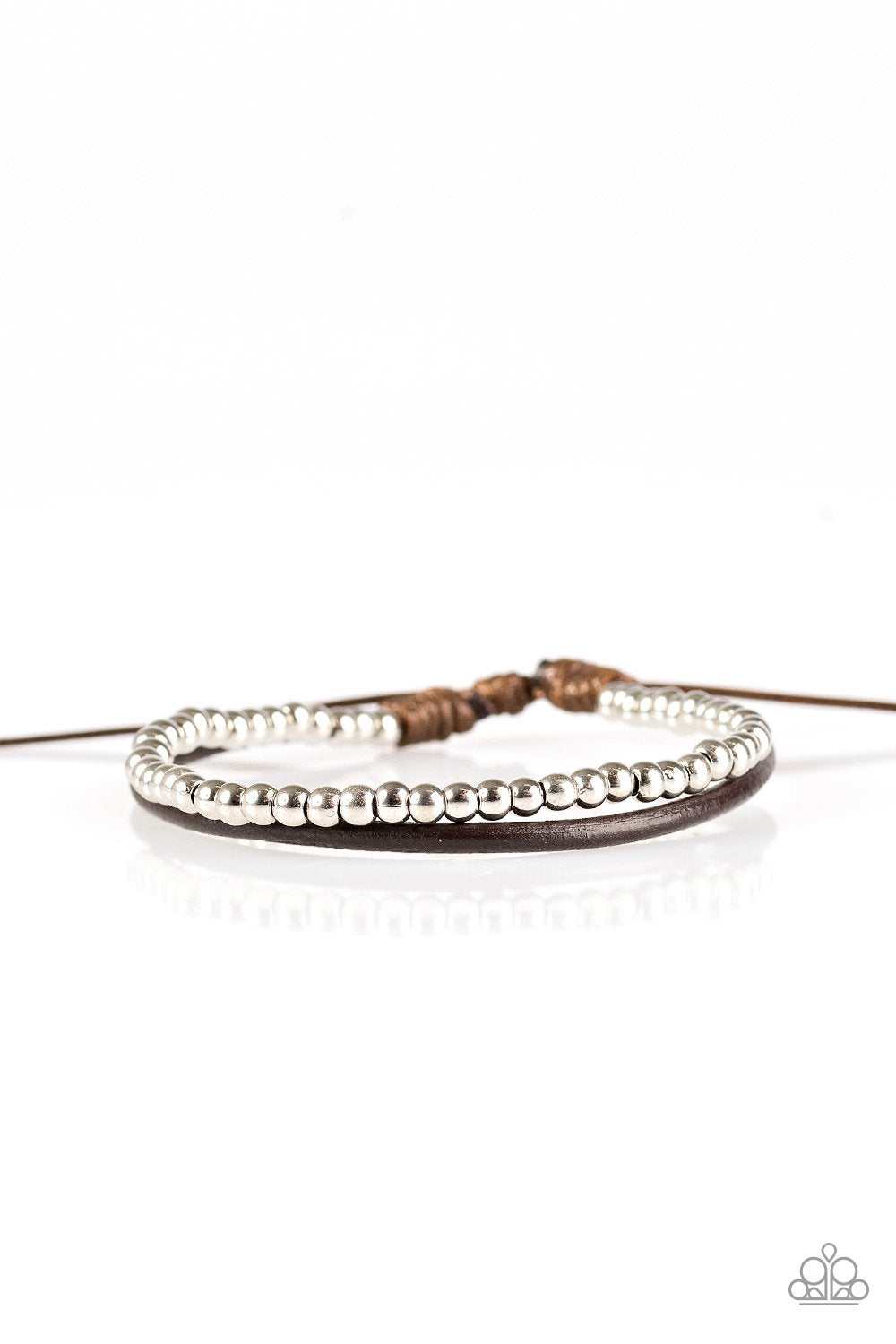 Paparazzi Bracelet ~ Mountain Mod - Brown