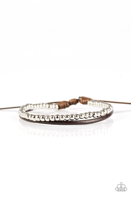 Paparazzi Bracelet ~ Mountain Mod - Brown