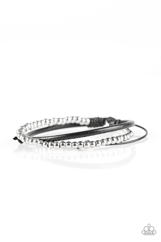 Paparazzi Bracelet ~ Mountain Mod - Black