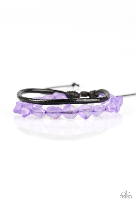 Paparazzi Bracelet ~ Treasure Trail - Purple