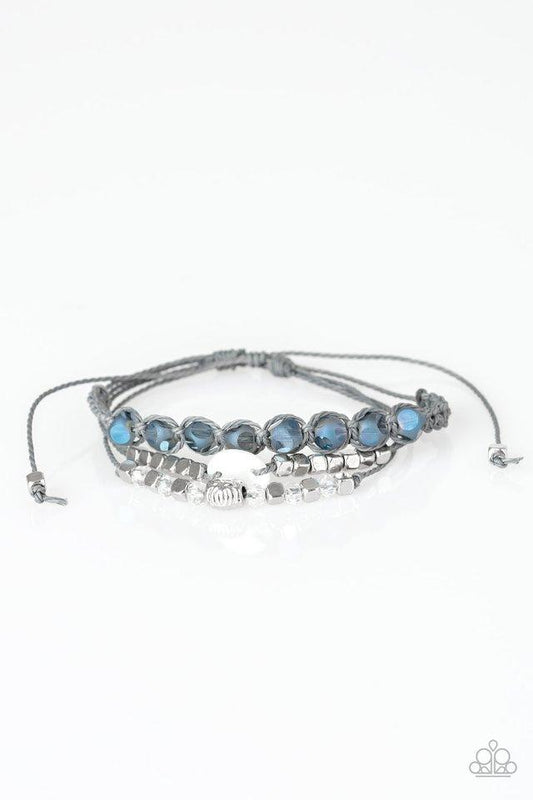 Pulsera Paparazzi ~ Turista de moda - Azul