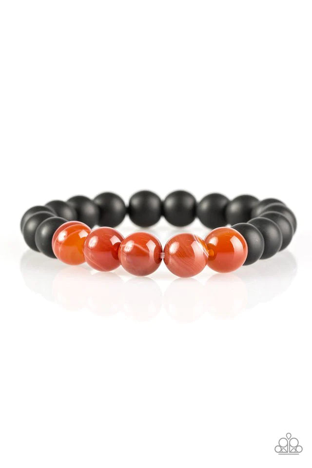 Paparazzi Bracelet ~ Elation - Orange