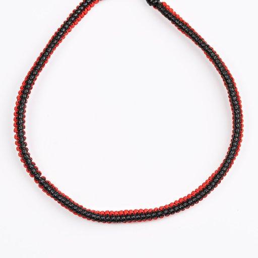 Paparazzi Necklace ~ High-Speed TRAIL - Red