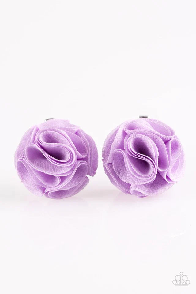 Paparazzi Hair Accessories ~ Last BUD Not Least - Purple