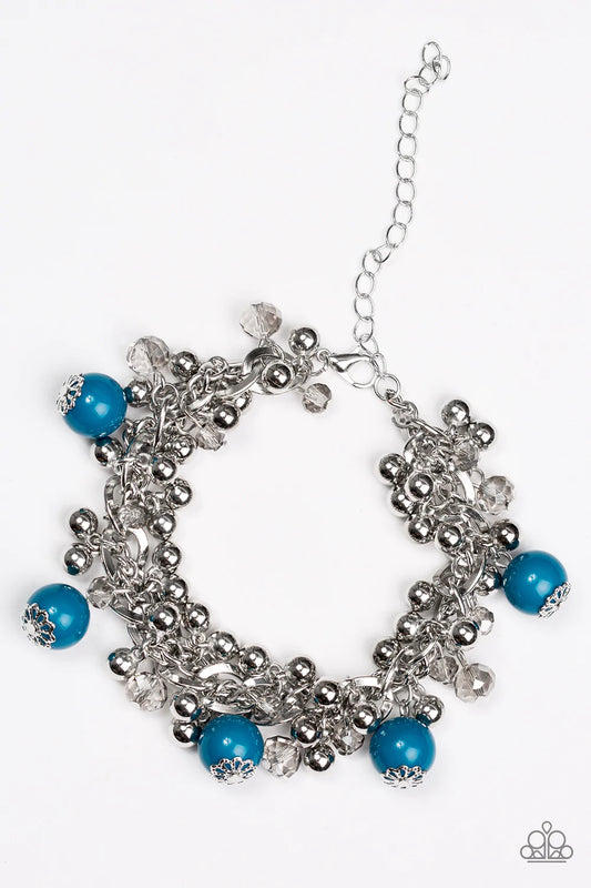 Paparazzi Bracelet ~ Pretty In Posh - Blue