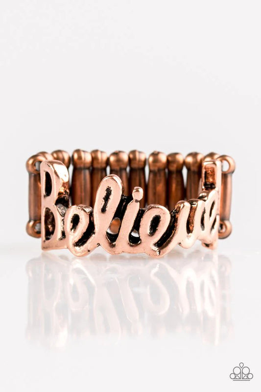 Paparazzi Ring ~ When You Believe - Copper