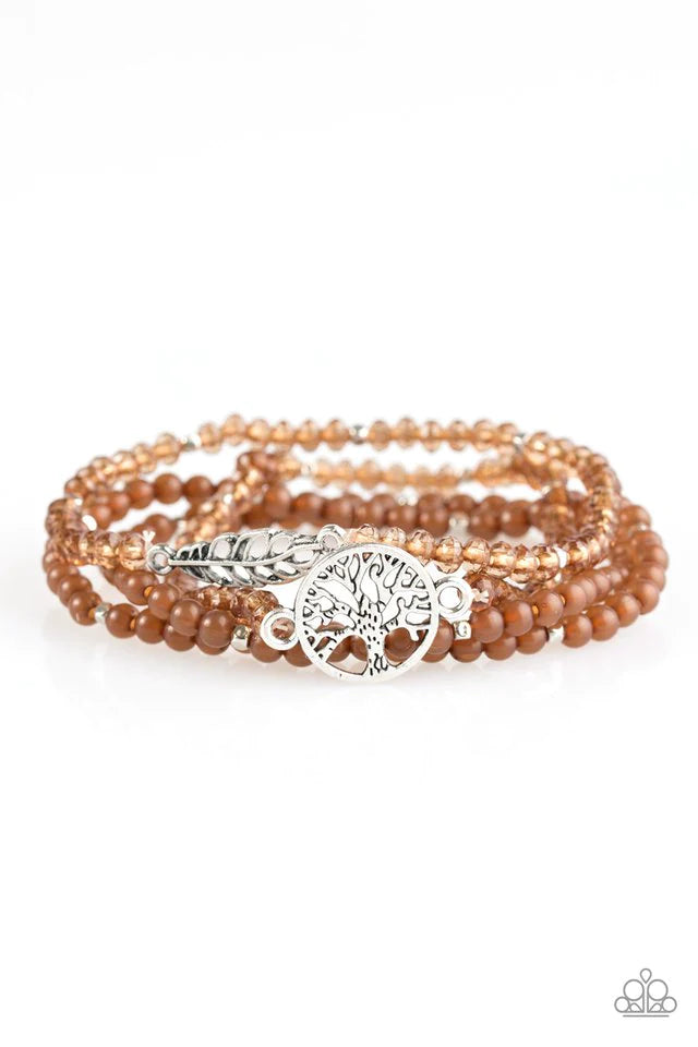 Paparazzi Bracelet ~ Wanderluster - Brown