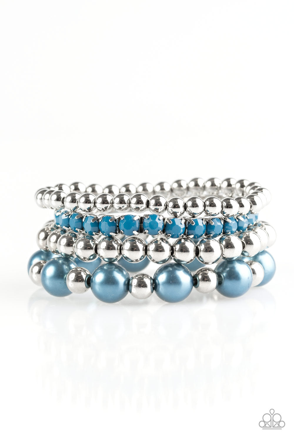 Paparazzi Bracelet ~ RITZ Factor - Blue