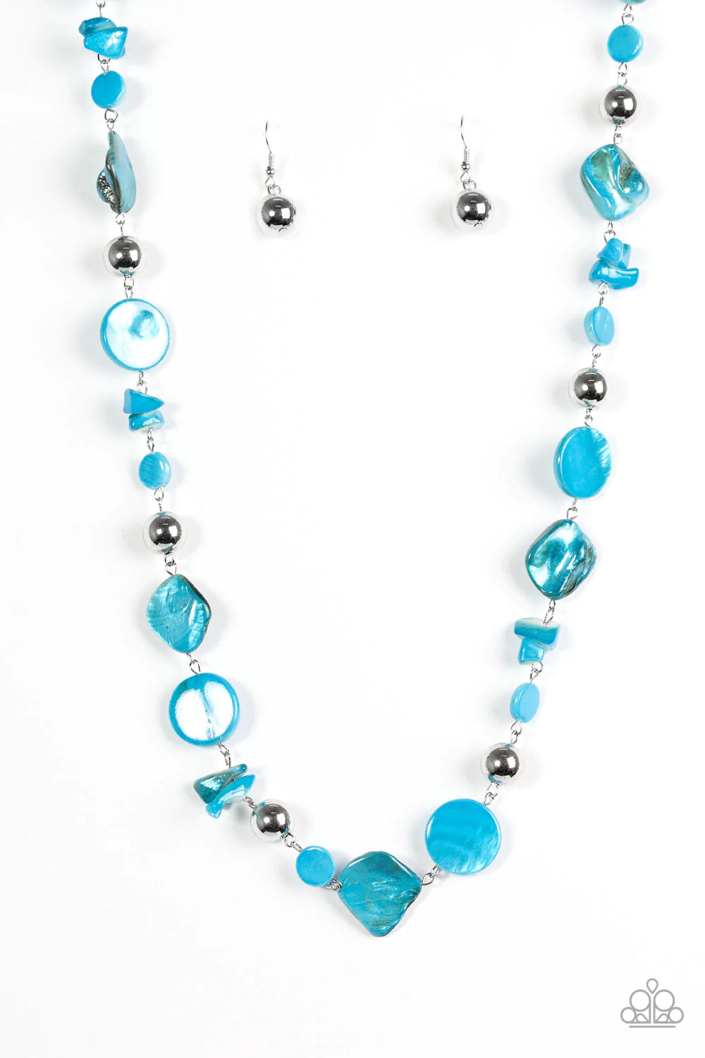 Paparazzi Necklace ~ A World To SEA - Blue