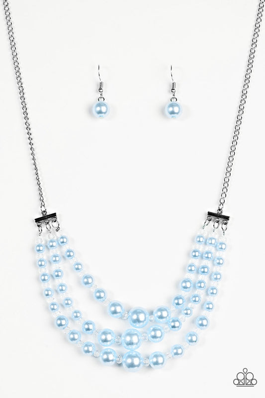 Paparazzi Necklace ~ Spring Social - Blue