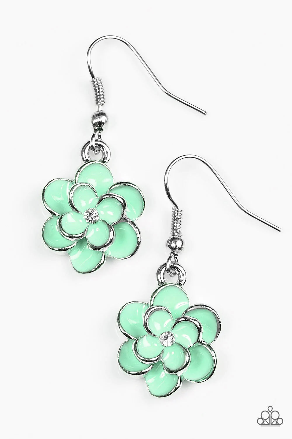 Paparazzi Earring ~ Merry Meadows - Green