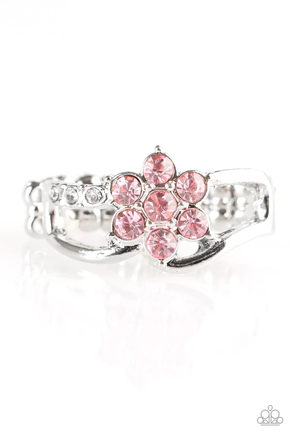 Paparazzi Ring ~ Garden Gleam - Pink