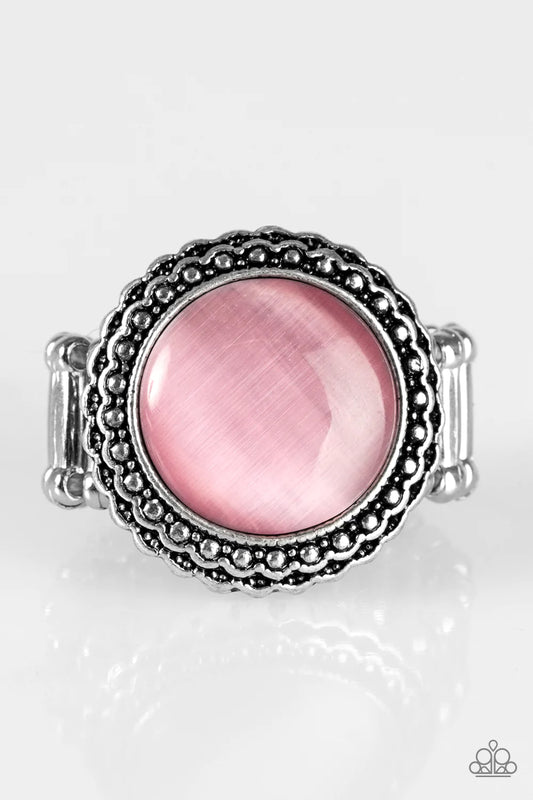 Paparazzi Ring ~ Jewel Pool - Pink