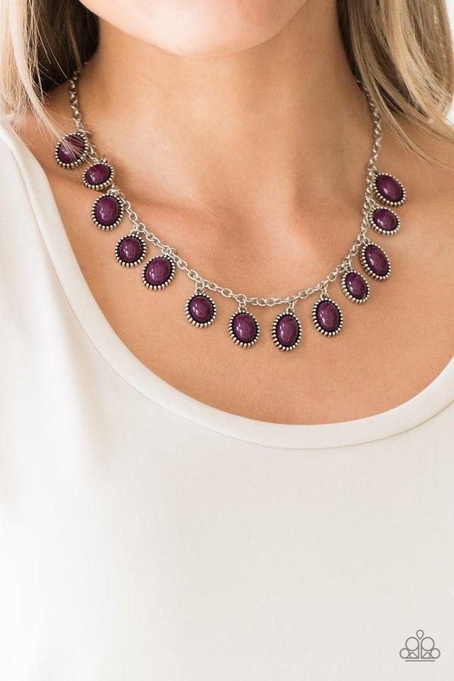 Paparazzi Necklace ~ Make Some ROAM! - Purple