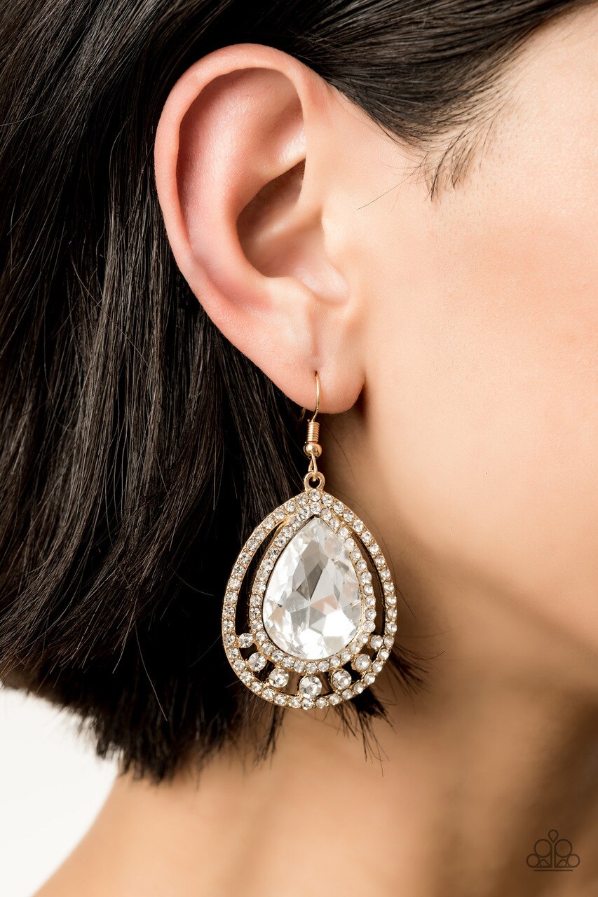 Paparazzi Earring ~ All Rise For Her Majesty