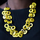 Paparazzi Necklace ~ Wonderfully Walla Walla - Yellow