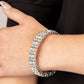 Mic Dropping Drama - White - Paparazzi Bracelet Image