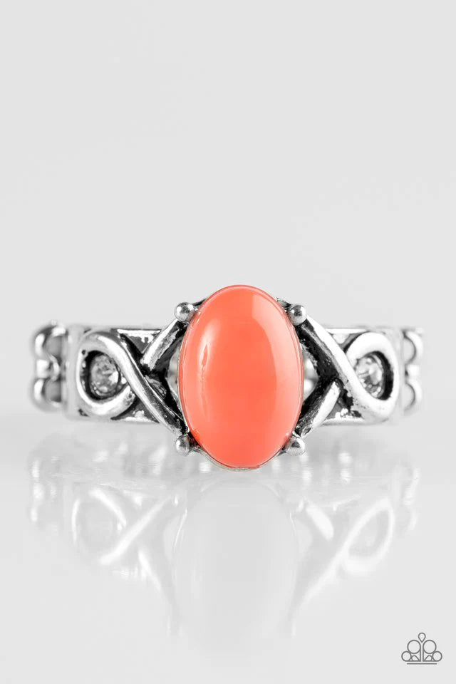 Paparazzi Ring ~ March To Your Own BEAD - Orange