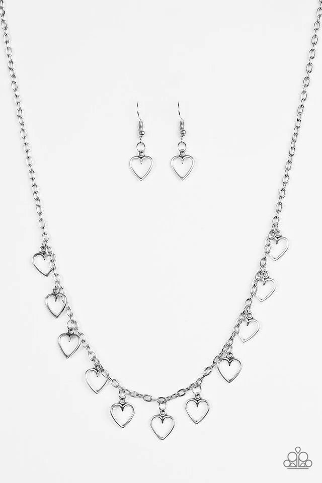 Paparazzi Necklace ~ Im Yours - Silver