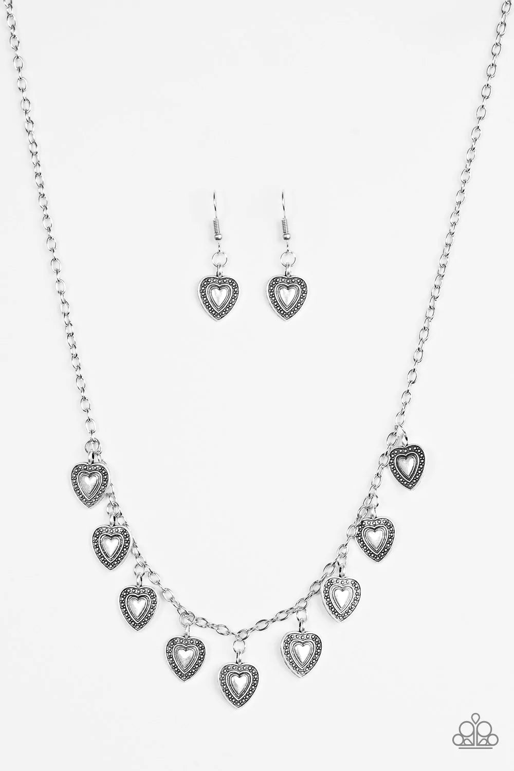 Paparazzi Necklace ~ Lost In The Moment - Silver