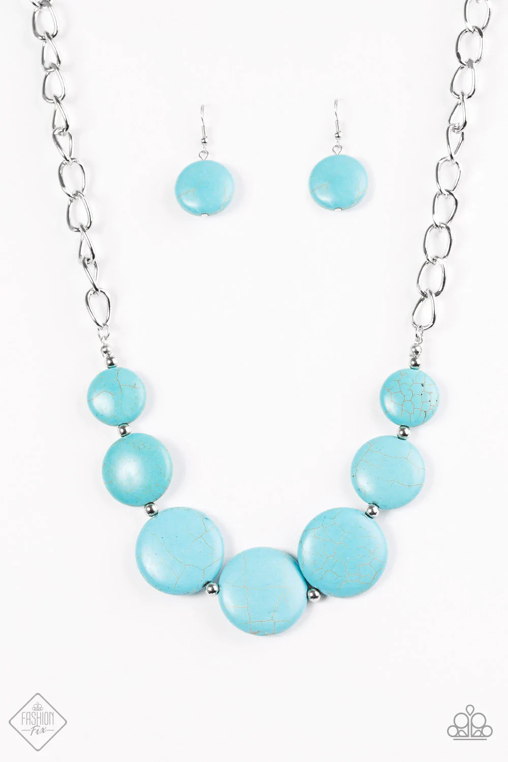 Collar Paparazzi ~ Bedrock Betty - Azul