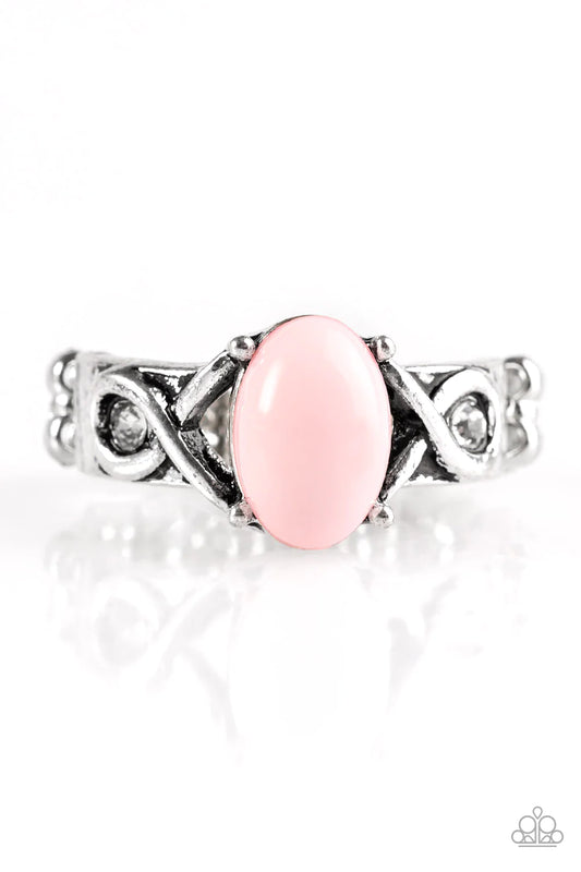 Paparazzi Ring ~ March To Your Own BEAD - Pink