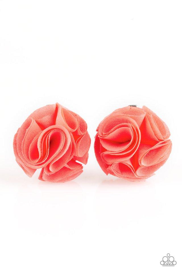 Paparazzi Hair Accessories ~ Last BUD Not Least - Orange